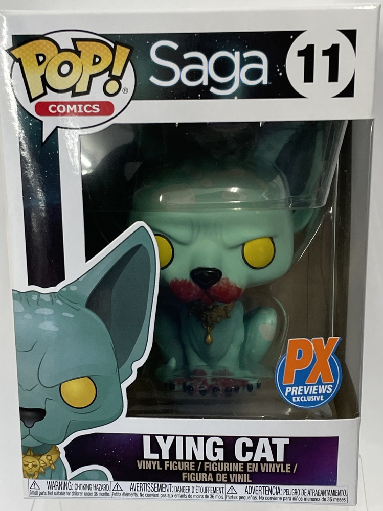 Funko Pop Saga Lying Cat Vinyl Figure Px Previews Exclusive