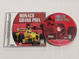 Monaco Grand Prix Sega Dreamcast With Manual 