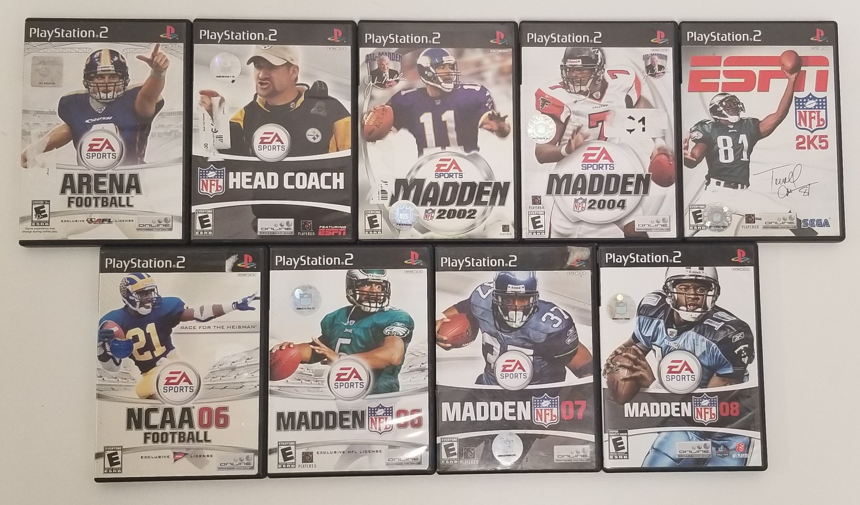 9 GAME FOOTBALL LOT **PS2** | Avenue Shop Swap & Sell