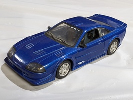 Saleen SR Wide body RARE Blue Motor Max 1:24 Scale Die cast Ford Mustang