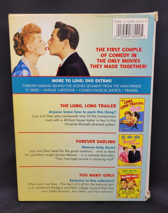 THE LUCY & DESI COLLECTION TOO MANY GIRLS/THE LONG,LONG TRAILER/FOREVER ...