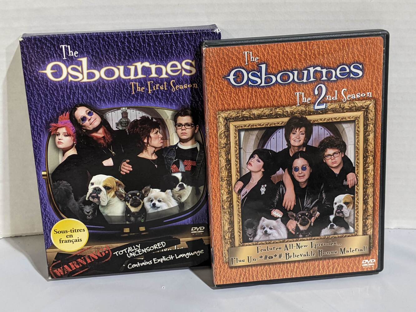 The Osbournes: Seasons 1 - 2 ( DVD, 2002 ) Complete Seasons First ...