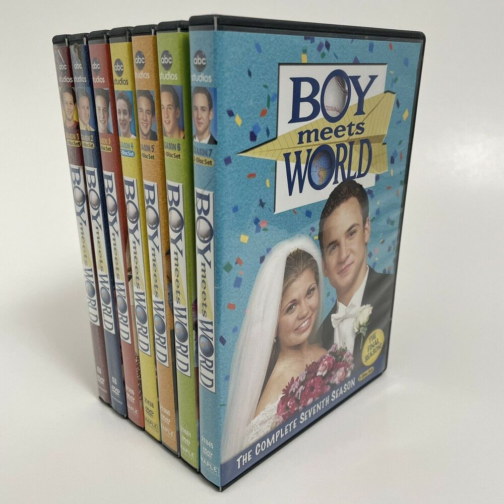 Boy Meets World Complete Series Seasons 1-7 DVD Sets 1 2 3 4 5 6 7 TV ...