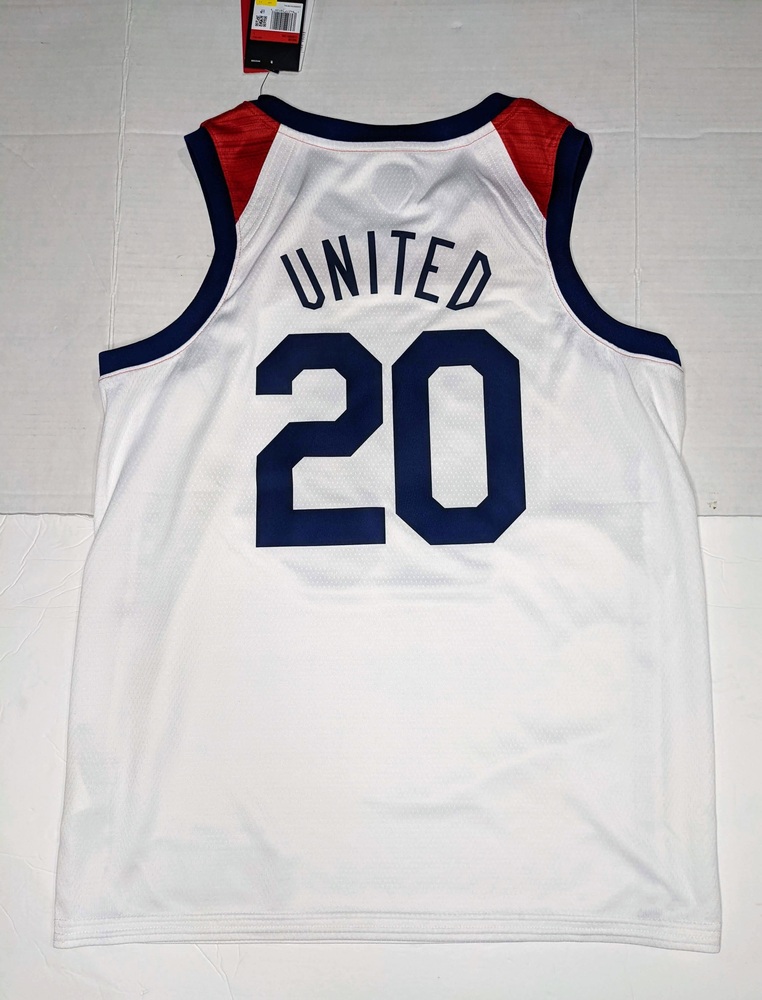 Nike Team Usa Basketball Jersey Men Cq00 100 New White Sz L United Avenue Shop Swap Sell