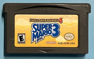 Super Mario Advance 4: Super Mario Bros 3 Game Boy Advance Nintendo 2003 TESTED