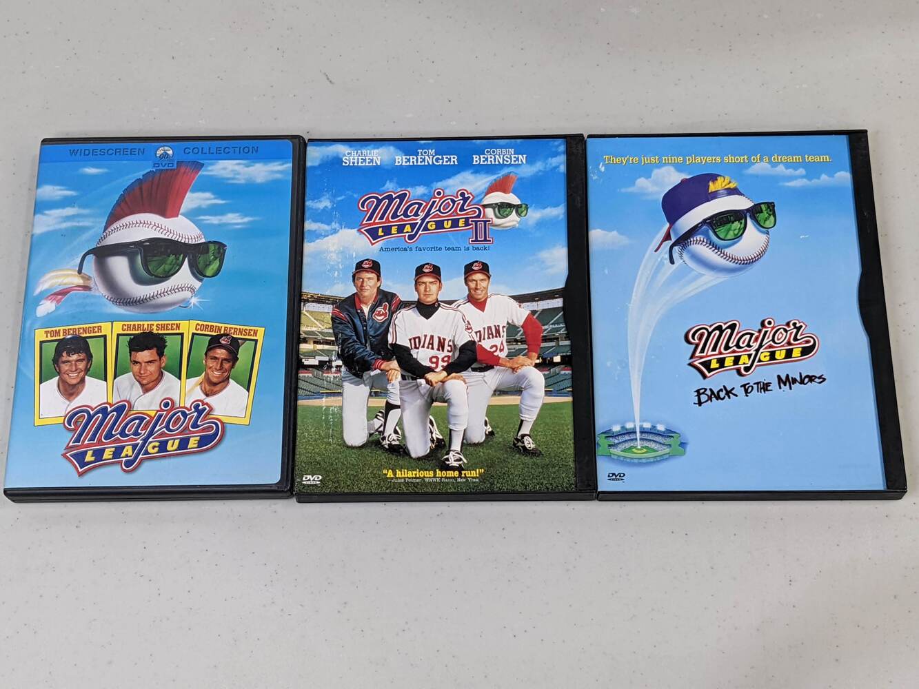 Major League II / Major League: Back to the Minors - New on DVD