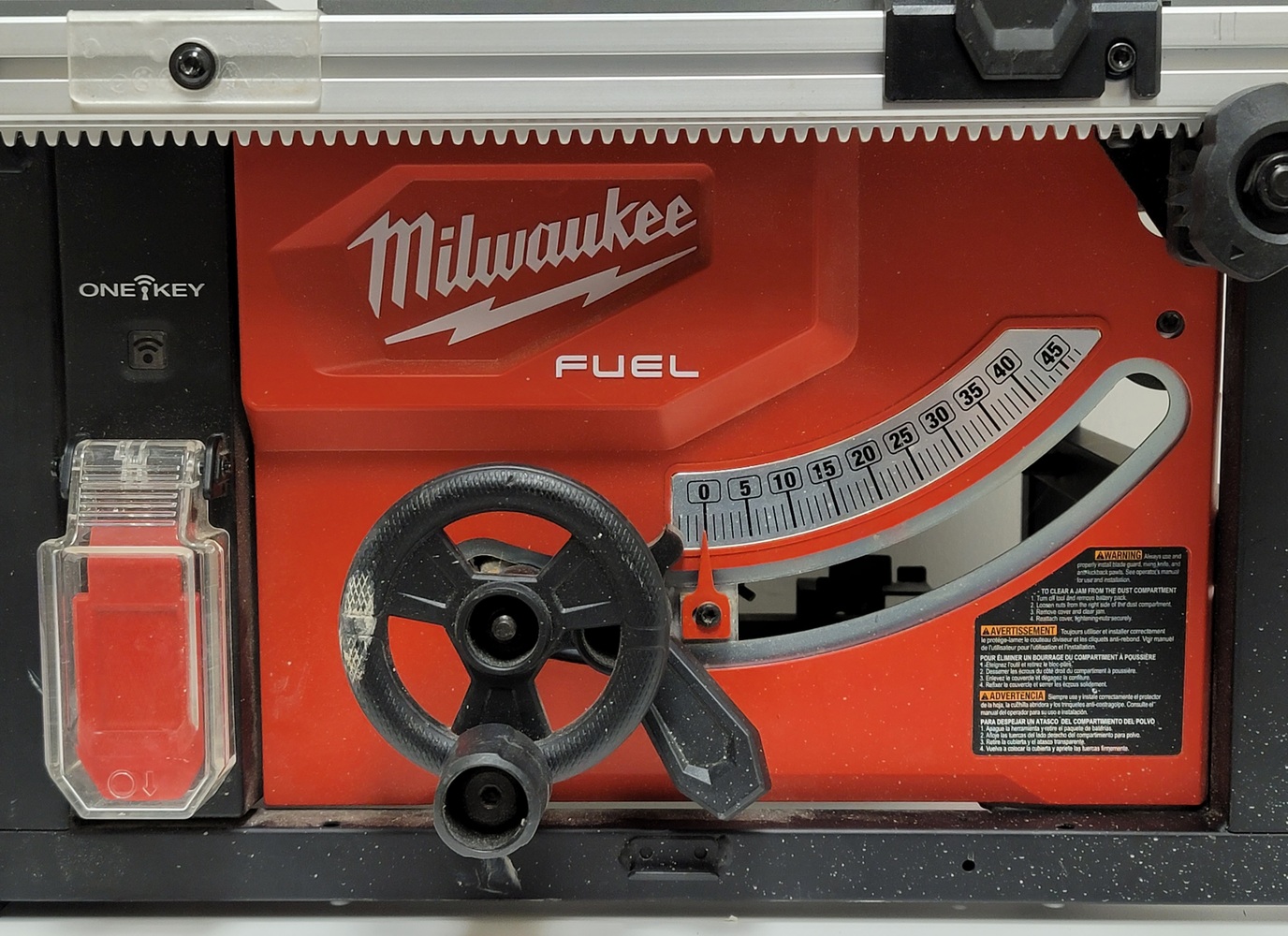 Milwaukee 2736-20 M18 Fuel 8-1/4 Table Saw One-Key