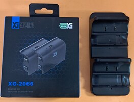 XG Xtreme Gaming Xbox One Controller Battery Packs + Charge Dock (XG-2066)