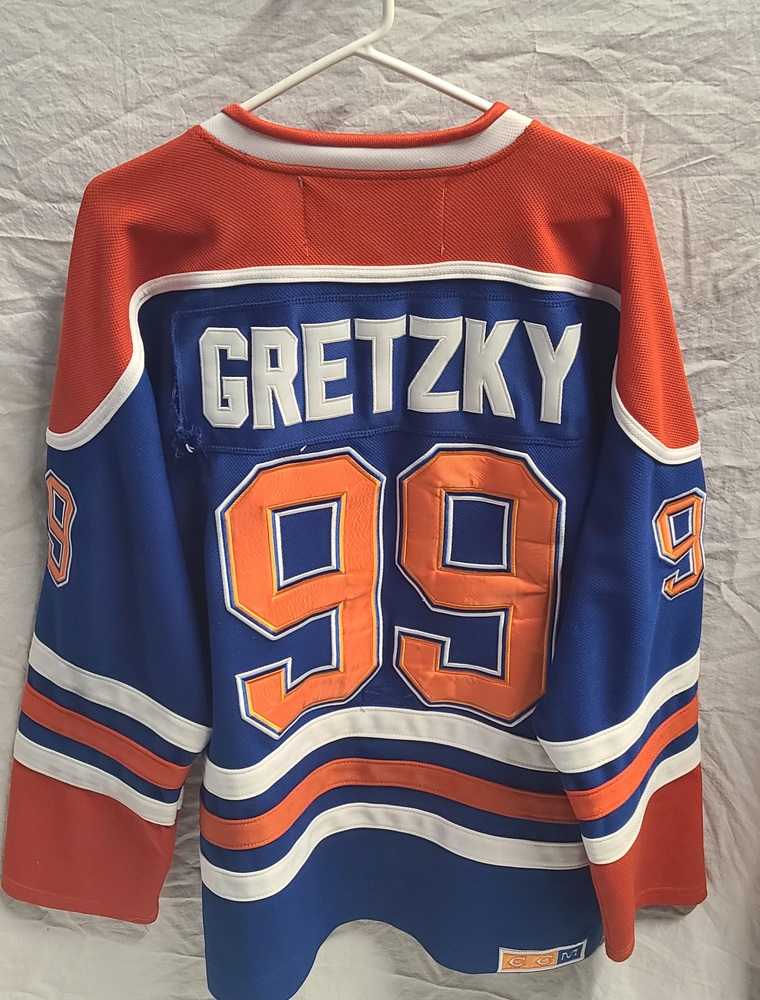 Wayne Gretzky Edmonton Oilers Jersey #99 CCM Sewn Mens Size 56