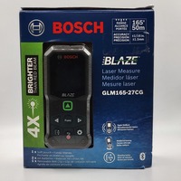 Bosch BLAZE 165 ft. Green Laser Distance Tape Measuring Tool with Bluetooth