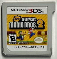 New Super Mario Bros 2 Nintendo 3DS 2012 Cartridge Only TESTED AND WORKS 