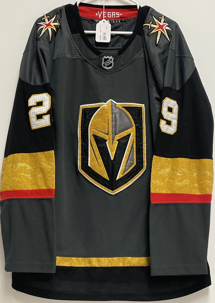 NHL Adidas Indo Vegas Golden Knights Jersey Gold/Alternate Fleury #29 sz  54