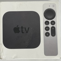 Apple TV 4K 2nd Gen A2169 32GB Media Streamer + Remote in Box - Black