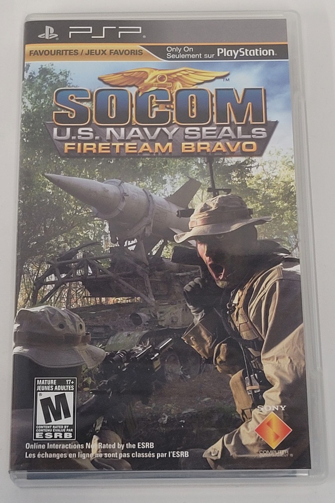 SOCOM U.S NAVY SEALS FIRETEAM BRAVO FOR SONY PSP | Avenue Shop Swap & Sell