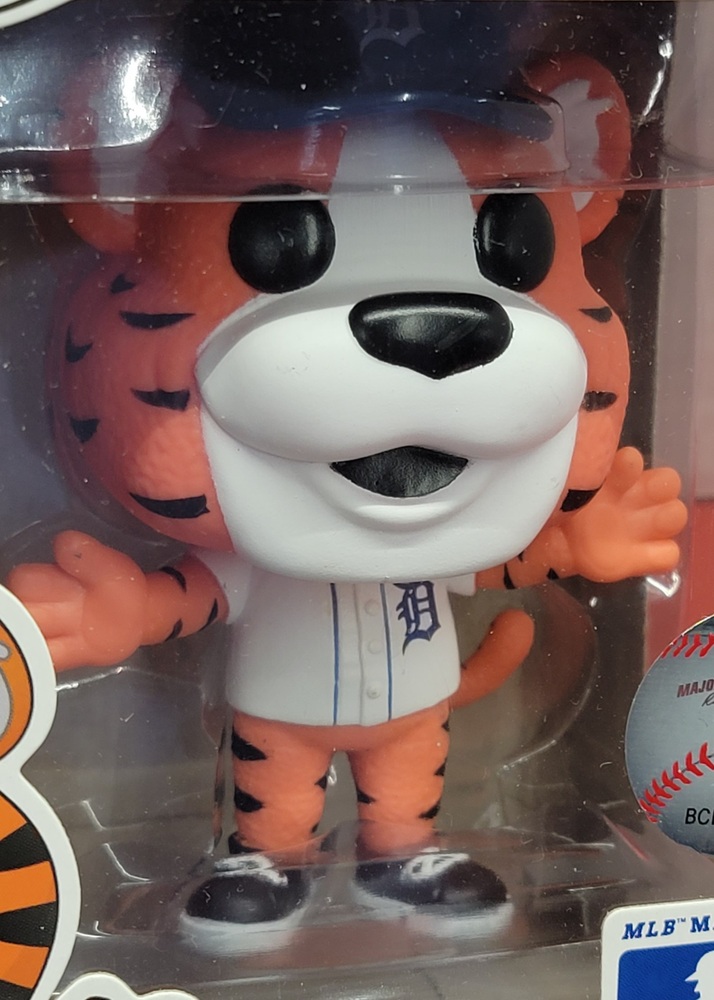 Funko Pop! MLB D #11 Paws Detroit Tigers MLB Mascots Vinyl Figure! Rare!