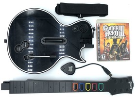 PS3 Guitar Hero 3 w/ Gibson Guitar and USB Adapter