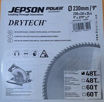 Jepson 9-inch 48T Drytech Saw Blade - NEW