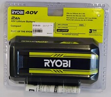 Ryobi 40V 2.0AH Battery