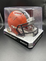 Riddell Autographed Cleveland Browns Mini Helmet 