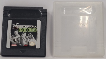 Wrestlemania 2000 for Nintendo Gameboy GB with Case 
