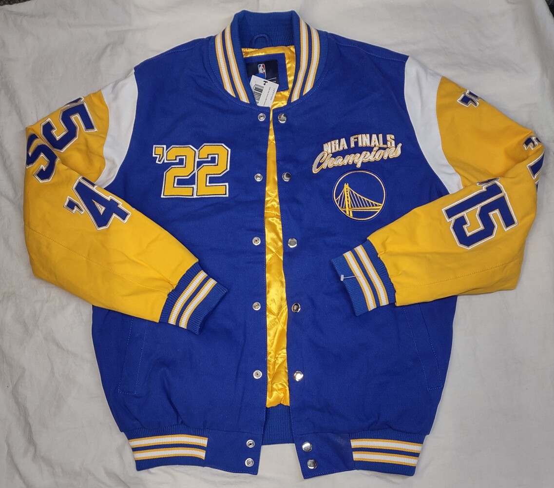 Warriors hot sale finals jacket