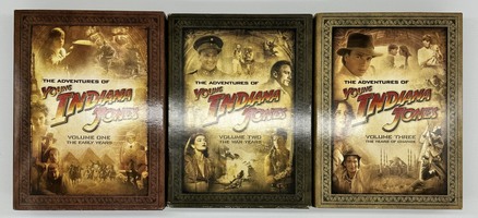 Adventures of Young Indiana Jones Complete Series Volume 1-3 DVD