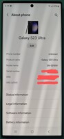 Samsung Galaxy S23 Ultra 256 GB in Graphite SM-S918W 