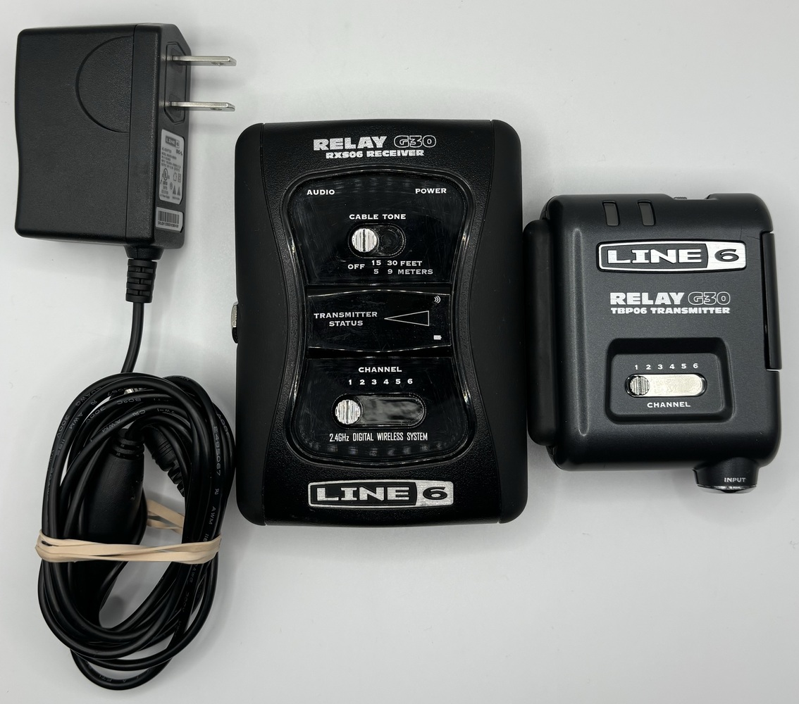 Line 6 RELAY G30 Compact Bodypack Guitar Wireless System AC Adapter and ...