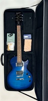 Blue Les Paul Model Epiphone Special-II Plus Top Limited Edition Bundle