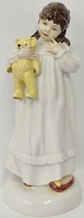 Royal Doulton "And So To Bed" 1982 Collectible Figurine