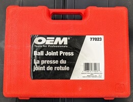 OEM Tools BALL JOINT/U-JOINT Press Set 27023
