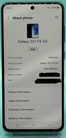 Samsung Galaxy S21 FE (SM-G990W2) 128GB Smartphone in Graphite, TESTED