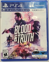 Blood and Truth for PS4 Playstation 4 VR Virtual Reality Game 