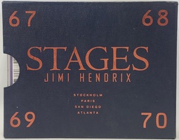 Jimi Hendrix "Stages" 4 Tape Collectible Set in Box 