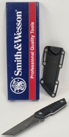 Smith and Wesson 24-7 Tanto Fixed Blade Knife with Sheath 
