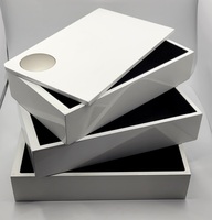 Umbra Spindle Storage Jewellery Box - 3 Tier - White