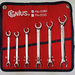 Genius Tools 6 Piece Metric Flare Nut Wrench Set - FN-006M