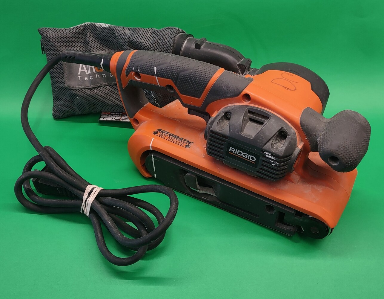 Ridgid Variable Speed R2740 Electric Belt Sander with Dust Bag Avenue Shop Swap Sell