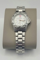 Swiss Military Men's Silver Tone Wrist Watch Model 5933X