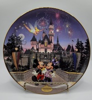The Bradford Exchange "Sleeping Beauty Castle" Disneyland's 40th Anniversary
